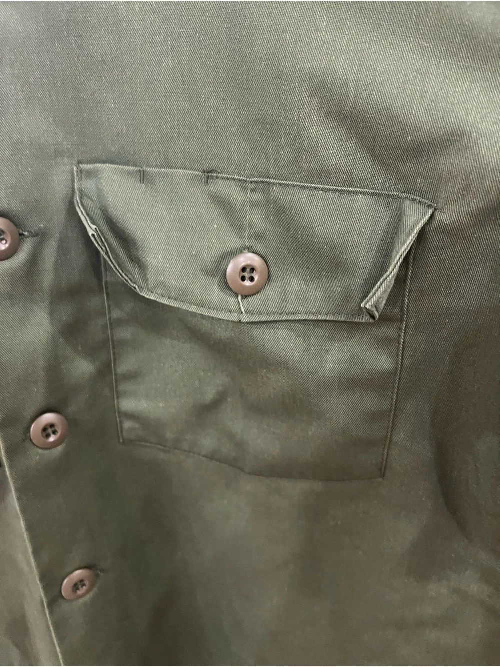 Men's Olive Drab/Green Military Battle Dress Uniform Top